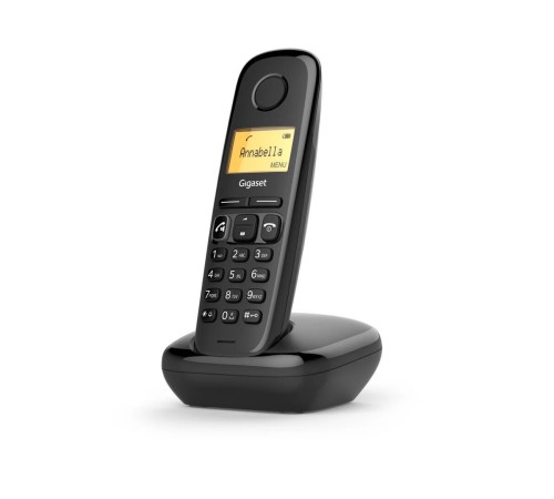 Радиотелефон DECT Gigaset A270 SYS RUS черный S30852-H2812-S301