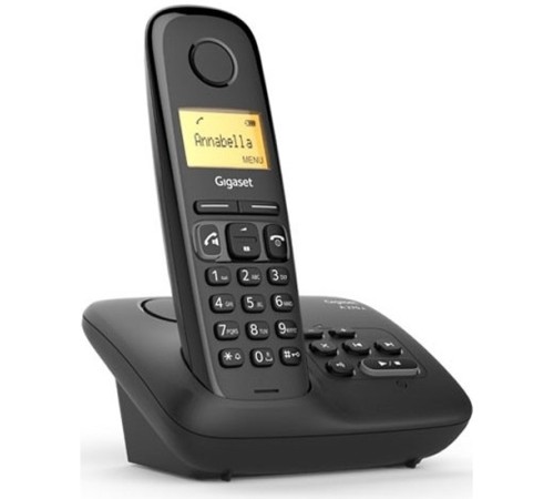 Радиотелефон Dect Gigaset A270A AM RUS черный S30852-H2832-S301