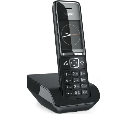 Радиотелефон DECT Gigaset Comfort 550 RUS черный S30852-H3001-R604