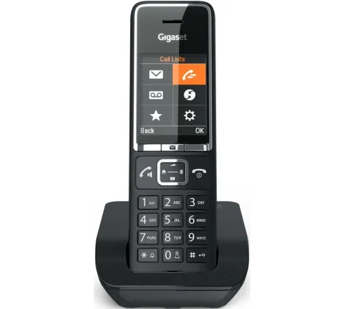 Радиотелефон DECT Gigaset Comfort 550 RUS черный S30852-H3001-R604