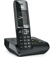 Радиотелефон DECT Gigaset Comfort 550A RUS черный S30852-H3021-S204