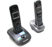 Радиотелефон Dect Panasonic KX-TG2512RU2 титан