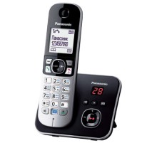 Радиотелефон Dect Panasonic KX-TG6821RUB черный