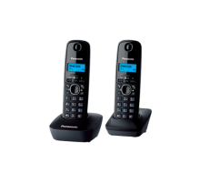 Радиотелефон Dect Panasonic KX-TG1612RUH темно-серый