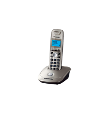 Радиотелефон Dect Panasonic KX-TG2511RUN платиновый-черный