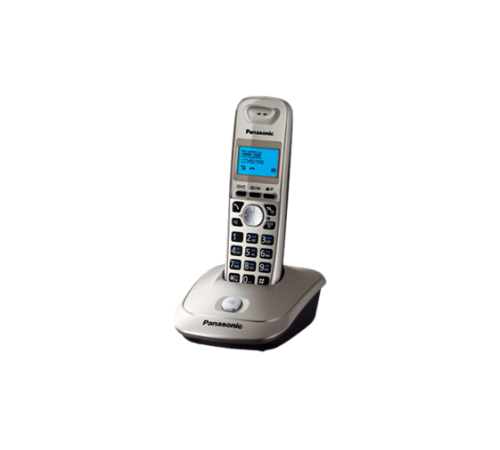 Радиотелефон Dect Panasonic KX-TG2511RUN платиновый-черный