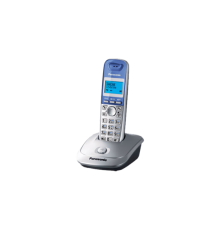 Радиотелефон Dect Panasonic KX-TG2511RUS серебристый-голубой