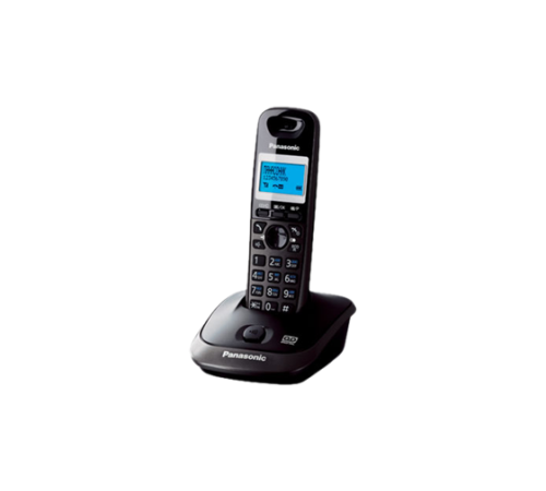 Радиотелефон Dect Panasonic KX-TG2521RUT темно-серый металлик
