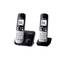 Радиотелефон Dect Panasonic KX-TG6812RUB черный