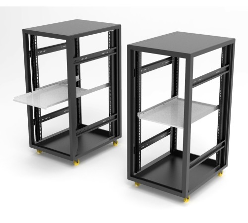Рельсы монтажные Powercom RAL-6010 & SHELF