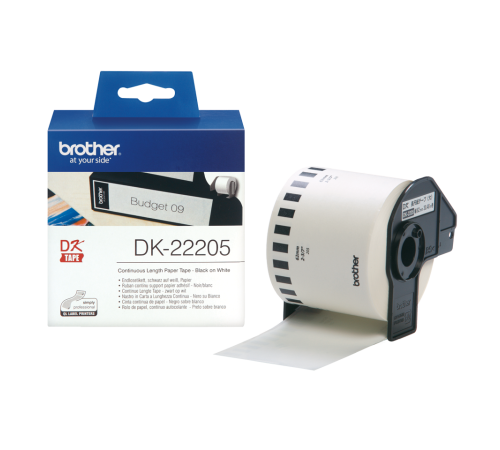 Бумажная белая лента Brother DK-22205 DK22205