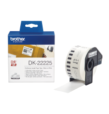 Бумажная белая лента Brother DK-22225 DK22225