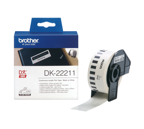 Лента Brother белая DK22211