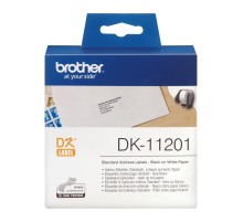 Бумажные этикетки Brother белые DK11201