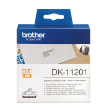 Бумажные этикетки Brother белые DK11201