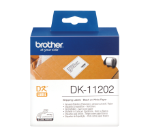Бумажные этикетки Brother белые DK11202
