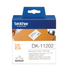 Бумажные этикетки Brother белые DK11202