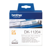Бумажные этикетки Brother DK11204