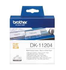 Бумажные этикетки Brother DK11204