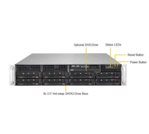 Сервер SuperMicro SYS-6029P-TRT