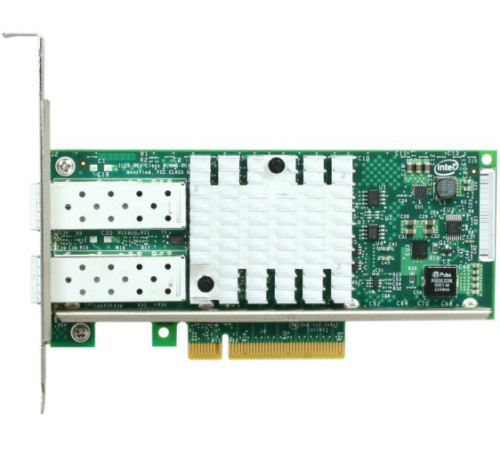 Сетевой адаптер Intel X520-DA2 E10G42BTDABLK 927249 E10G42BTDABLK927249