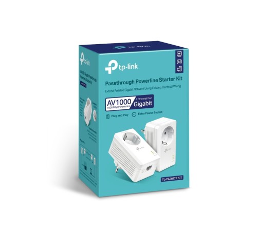 Сетевой адаптер Powerline TP-Link TL-PA7017P KIT