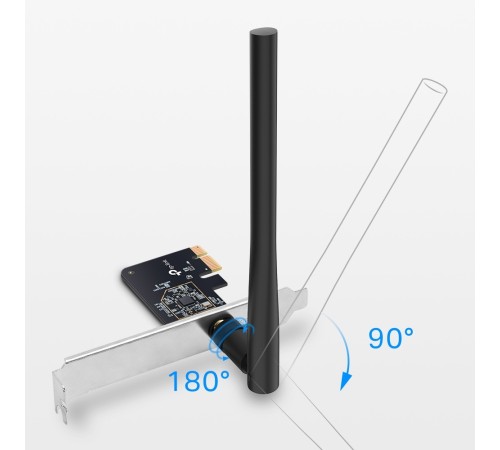 Сетевой адаптер WiFi TP-Link Archer T2E