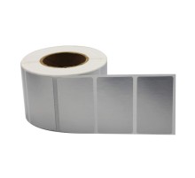 Синтетические этикетки Zebra Z-Ultimate 3000T Silver 76x76 880277-076D