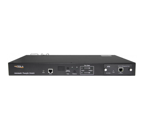 Стоечный переключатель нагрузки Tesla Power TP-ATS-06A02B-1U