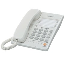 Телефон проводной Panasonic KX-TS2363RUW белый