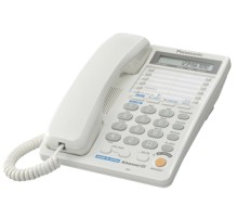 Телефон проводной Panasonic KX-TS2368RUW белый