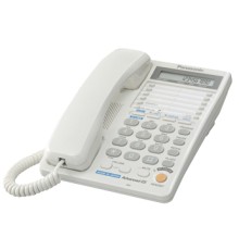 Телефон проводной Panasonic KX-TS2368RUW белый