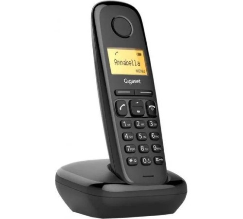 Трубка Dect Gigaset A270H HSB RUS черный S30852-H2864-S301