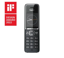 Трубка дополнительная Dect Gigaset Comfort 550HX черный S30852-H3051-R104