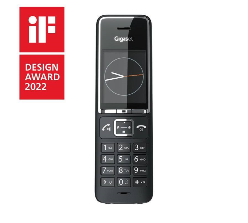 Трубка дополнительная Dect Gigaset Comfort 550HX черный S30852-H3051-R104