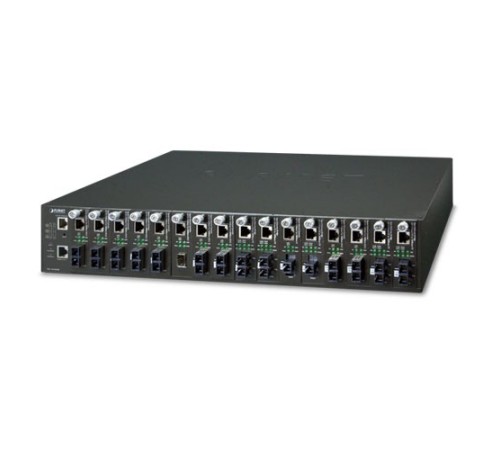 Шасси для медиа конвертеров Planet MC-1610MR