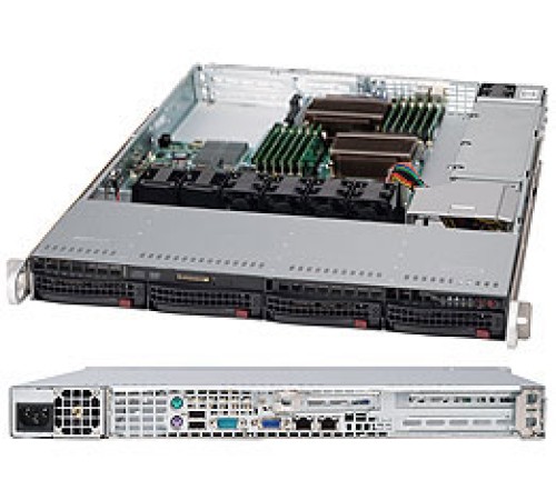 Корпус для сервера SuperMicro CSE-815TQ-600WB Корпус для сервера SuperMicro CSE-815TQ-600WB