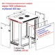 Шкаф настенный Netko WM 6412.900