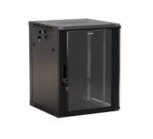 Шкаф настенный Hyperline TWB-0966-GP-RAL9004