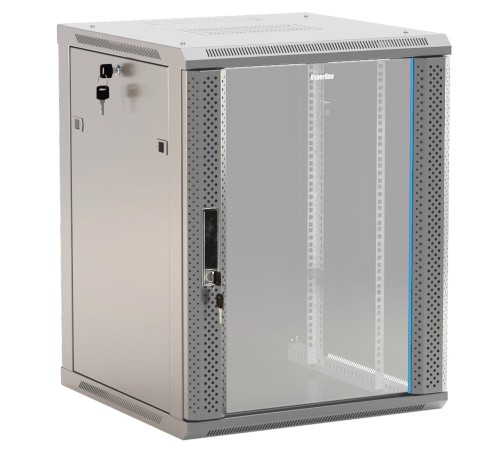 Шкаф настенный Hyperline TWB-2266-GP-RAL7035