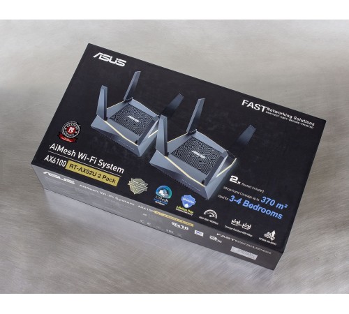 Ячеистая система Asus RT-AX92U 2 Pack 90IG04P0-MO3020 Ячеистая система Asus RT-AX92U 2 Pack 90IG04P0-MO3020